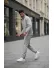 Trening barbati slim fit gri Pantaloni + Hanorac 2616 13-1.3